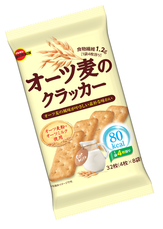 オーツ麦のクラッカー