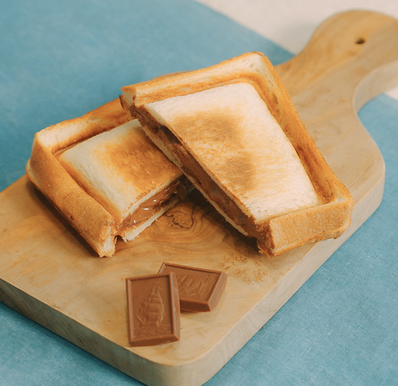 アルフォートミニチョコレートホットサンド