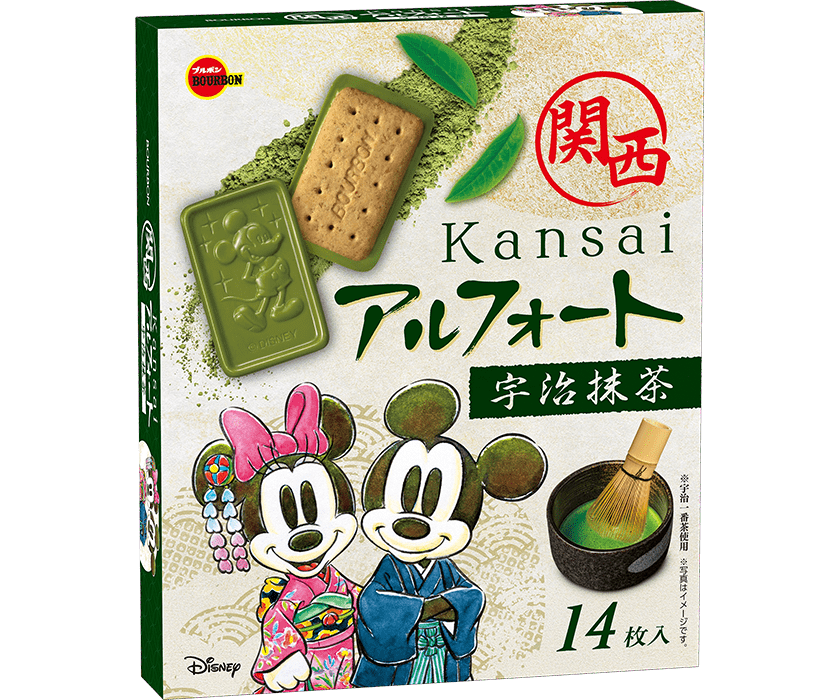 関西アルフォート宇治抹茶ディズニーパッケージ