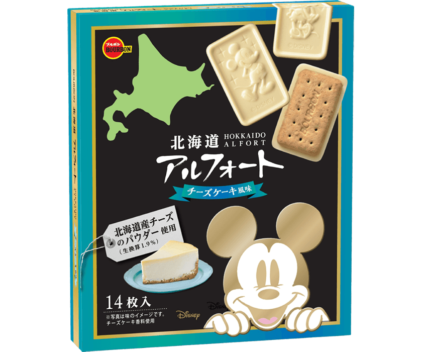 北海道アルフォートチーズケーキ風味ディズニーパッケージ