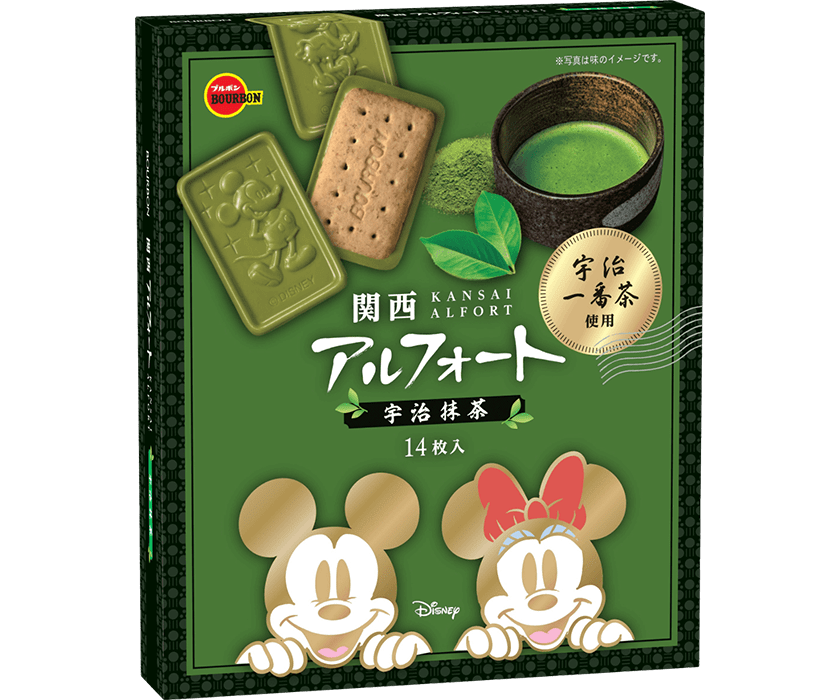 関西アルフォート宇治抹茶ディズニーパッケージ