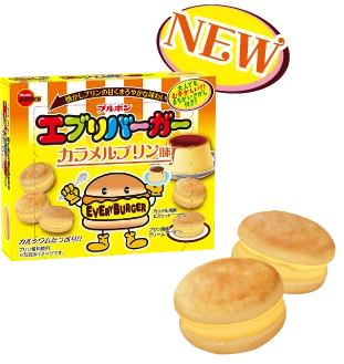 NEW エブリバーガー カラメルプリン味