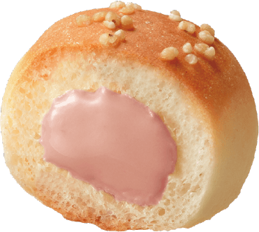 クリームあ〜んぱん ほおばり苺 この製品は洋酒を使用しております。