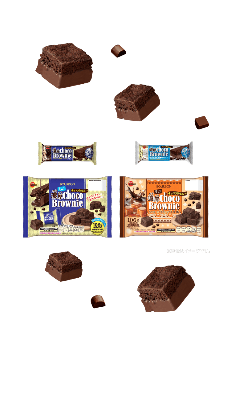 伝えきれない濃厚さ 濃厚チョコブラウニー