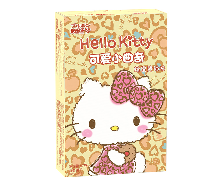 47gHello Kitty可爱小曲奇 蜂蜜黄油味 