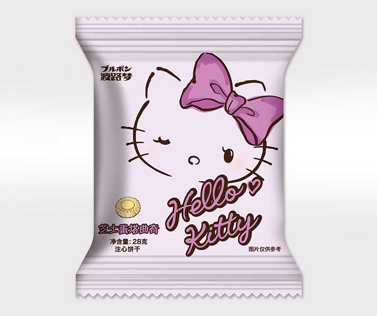 28g袋装Hello Kitty芝士蛋塔曲奇