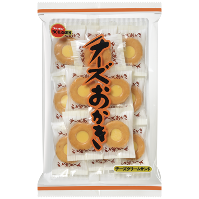 チーズおかき発売。