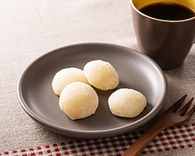 もちもち食感！お餅のベイクドチーズ