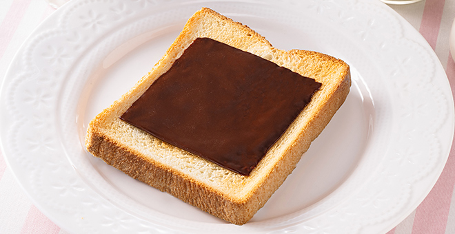 スライス生チョコトースト
