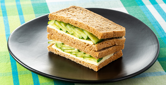 バターきゅうりサンドイッチ