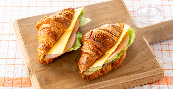 フレンチトースト風ハムサンド