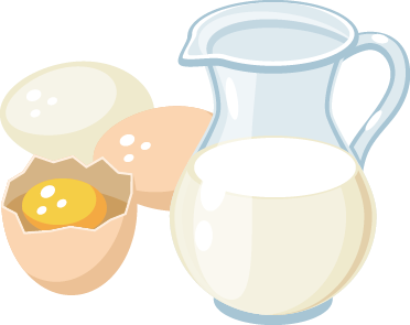 乳製品や卵