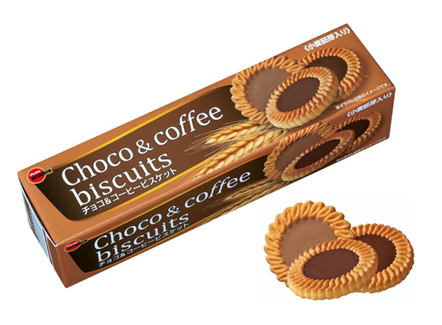 チョコ＆コーヒービスケット