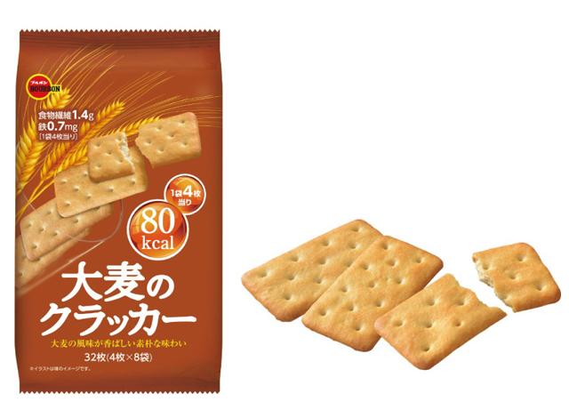 大麦のクラッカー