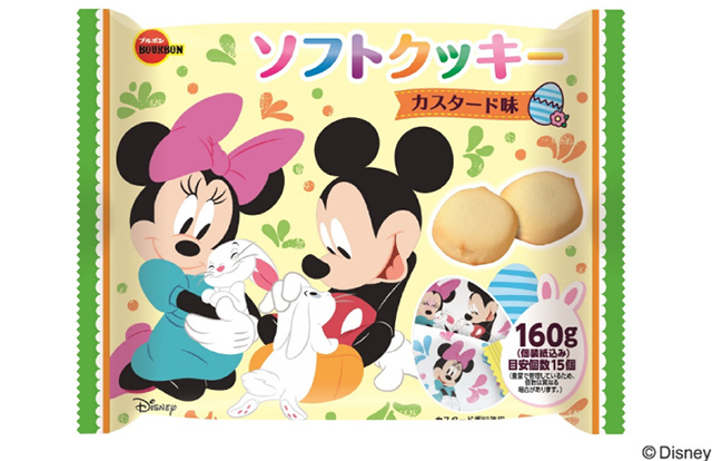 １６０ｇソフトクッキーカスタード味（ディズニーイースター）