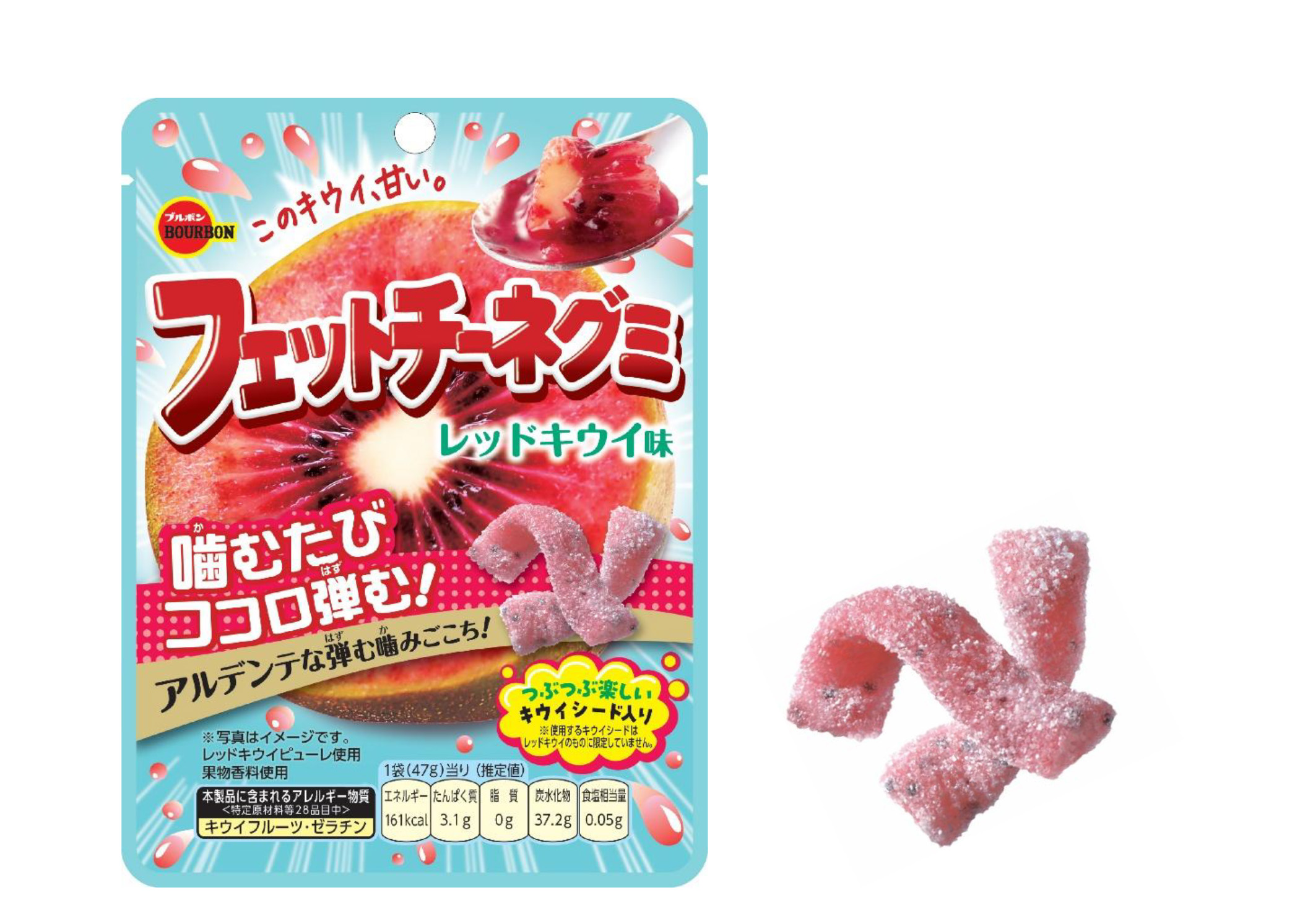 HP20260910フェットチーネグミレッドキウイ味