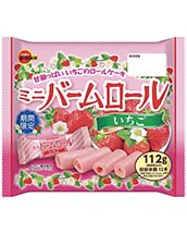 ミニバームロールいちご