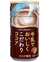 牛乳でおいしくこだわりココア缶180