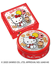 バタークッキー缶ハローキティ