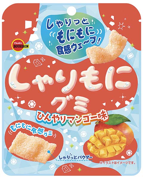 しゃりもにグミひんやりマンゴー味