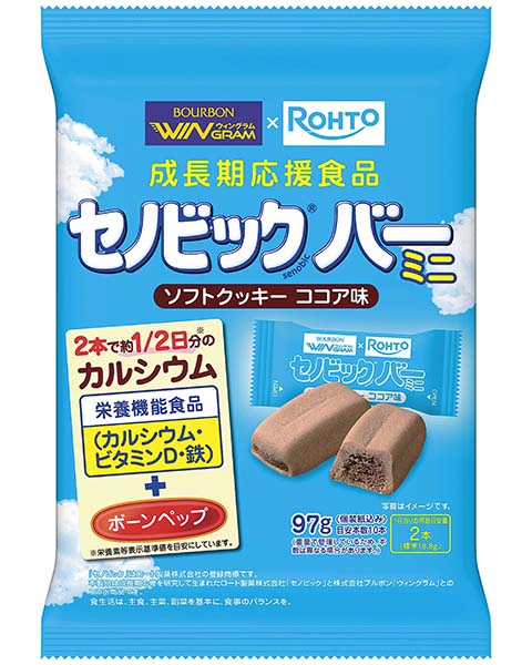 セノビックバーミニソフトクッキーココア味