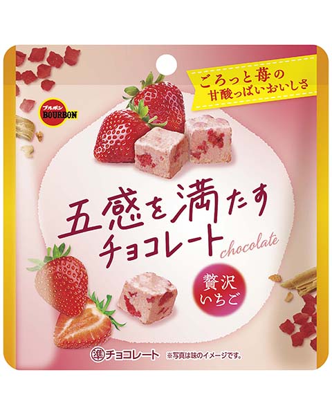 五感を満たすチョコレート贅沢いちご