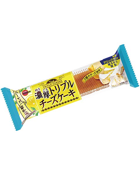 濃厚トリプルチーズケーキ 商品情報 ブルボン