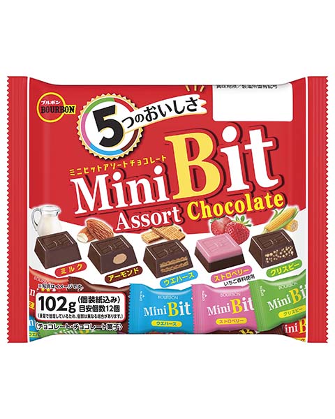 102gミニビットアソート | 商品情報 | ブルボン