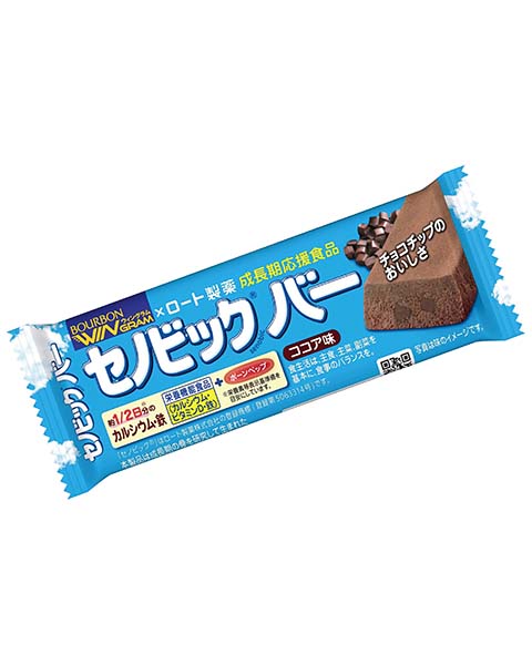 セノビックバーココア味 | 商品情報 | ブルボン