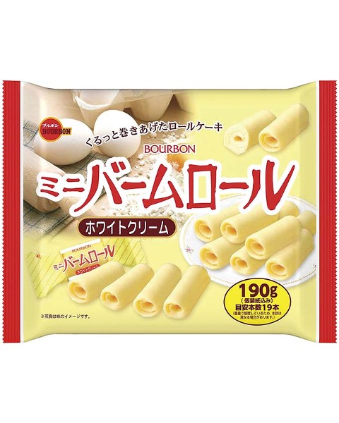 190gミニバームロールホワイトクリーム 商品情報 ブルボン 190gミニバームロールホワイトクリーム 商品情報 ブルボン