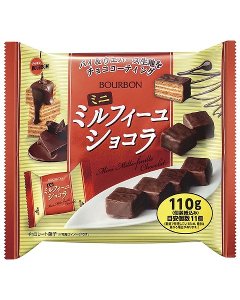 110gミニミルフィーユショコラ 商品情報 ブルボン
