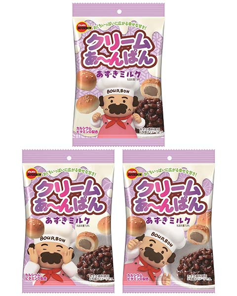 クリームあ～んぱんあずきミルク袋