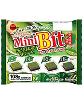 まっちゃ商品 108gミニビット宇治抹茶味くらべ | 商品情報 | ブルボン