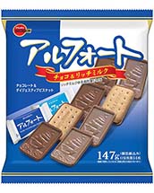 チョコ 147gアルフォートCVS | 商品情報 | ブルボン