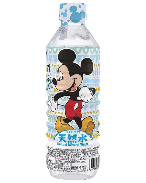 ミッキーマウス天然水500ml 商品情報 ブルボン