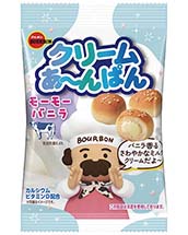 クリームあ～んぱんモーモーバニラ袋 | 商品情報 | ブルボン