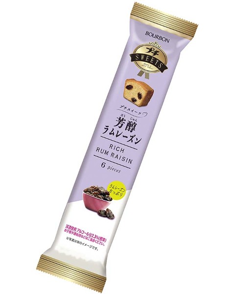 プチスイーツ芳醇ラムレーズン 商品情報 ブルボン