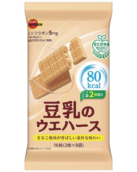 豆乳のウエハース 商品情報 ブルボン