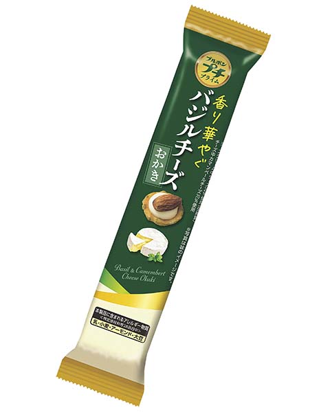 プチプライムバジルチーズおかき | 商品情報 | ブルボン