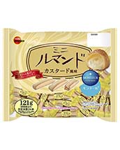 ミニルマンドカスタード風味 | 商品情報 | ブルボン