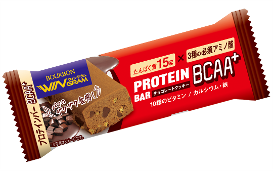 プロテインバーBCAA+チョコレートクッキー