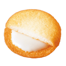 プチホワイトチョコラングドシャ 中身
